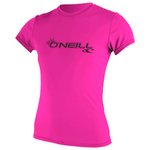 O'Neill Top Manches Courtes Womens Basic Skins S/S Sun Shirt Fox Pink Présentation