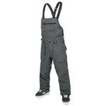 Volcom Pantalon Ski Roan Bib Overall Charcoal Présentation
