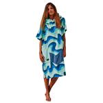All-In Poncho Surf V-Poncho Women Beach Crew Berlin Blue Présentation