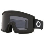 Oakley Masque de Ski Target Line L Matte Black Dark Grey Présentation