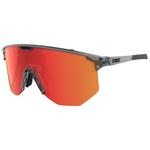 Bliz Lunettes de soleil Hero Transparent Dark Grey Brown Red Multi Présentation