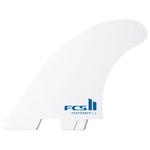 Fcs Ailerons Surf II Performer PC Tri Fins White Présentation