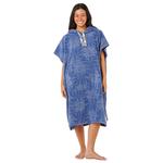Rip Curl Poncho Surf Premium Surf Hooded Towel Blue Présentation