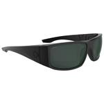 Spy Lunettes de soleil Cooper XL Matte Black Happy Gray Green Présentation