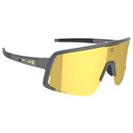 AZR Lunettes de soleil Escape Rx Carbone Mate Multicouche Gold Présentation