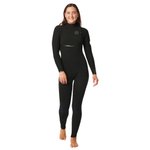 Rip Curl Combinaison Intégrale E-bomb 4/3 Zip Free Black Présentation