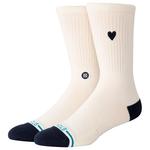 Stance Chaussettes Women Crew Sock Heart Canvas Présentation