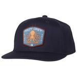 Salty Crew Casquettes Tako Club Snapback Navy Présentation