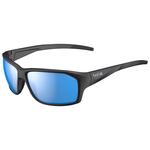 Bollé Lunettes de soleil Fenix Black Matte Sky Blue Polarized Présentation