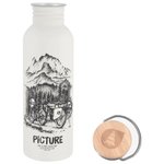 Picture Gourde Hampton Bottle H White Présentation