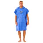Rip Curl Poncho Surf Logo Hooded Towel Blue Haze Présentation