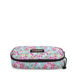 Eastpak Trousse scolaire Oval Single Ditsy Turquoise Profil