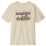 Patagonia Tee-shirt '73 Skyline Undyed Natural Présentation
