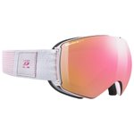 Julbo Masque de Ski Lightyear Rose Clair Gris Reactiv 1-3 Glare Control Présentation