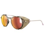 Julbo Lunettes de soleil Legacy Translucide Brillant Rose Or Beige Reactiv 1-3 Glare Control Présentation