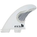 Fcs Ailerons Surf II Gabriel Medina Pc Tri Fins Black/ White Présentation