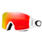 Oakley Masque de Ski Line Miner Xm Matte White / Prizm Snow Torch Présentation