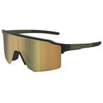 Cebe Lunettes de soleil Outflow Lite Matt Black Kaki Bronze Mirror Présentation