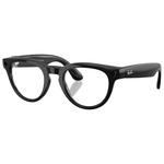 Ray Ban Lunettes de soleil Meta Headliner Gen 2 Shiny Black Transition Incolore Saphir Présentation