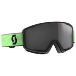 Scott Masque de Ski Factor Pro Glow Green Amp Black Chrome Présentation