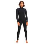 Roxy Combinaison Intégrale Swell Series 3/2 Front Zip Black Présentation