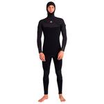 Billabong Combinaison Surf 5/4 Furnace Ultra Gullwing Hooded Black Présentation