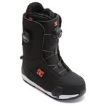 DC Boots Women Phase Boa Pro Step On Black Hot Coral Présentation