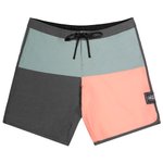 Picture Boardshort Andy Heritage Solid 17 Boardshort Slate Grey Présentation