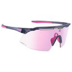 AZR Lunettes de soleil Iseran Crystale Violette Vernie Irisé Rose Présentation