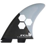 Fcs Ailerons Surf II Al Merrick Twin+1 P Grey Charcoal Présentation