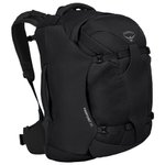 Osprey Sac de voyage Fairview 55 Black Présentation Osprey Sac de voyage Fairview 55 Black Présentation