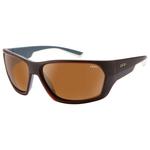 Zeal Lunettes de soleil Caddis Matte Brown Khaki Ellume Polarized Copper Présentation