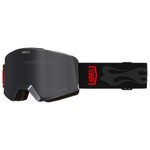 100% Masque de Ski Norg Max Palm Hiper Black Mirror + Hiper Dark Red Mirror Présentation