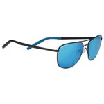 Serengeti Lunettes de soleil Spello Matte Black Mineral Polarized 555nm Blue Présentation