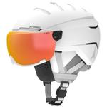 Atomic Casque visière Savor Gt Amid Visor Hd White Heather Red Hd Présentation