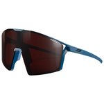 Julbo Lunettes de soleil Edge Cover Mat Bleu Bleu Reactiv 0-4 High Contrast Présentation