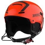 Briko Casque Slalom Epp Shiny Orange Fluo Black Présentation