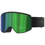 Atomic Masque de Ski Four Pro L Hd All Black Green Hd Présentation