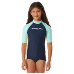 Rip Curl Top Manches Courtes Block Party SS Navy 