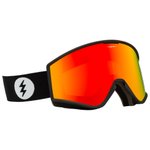 Electric Masque de Ski Kleveland S Matte Black Red Chrome Présentation