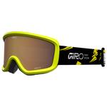 Giro Masque de Ski Chico 2.0 Yellow Bolts Amber Rose Présentation