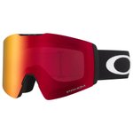 Oakley Masque de Ski Fall Line L Matte Black Prizm Snow Torch Iridium Présentation