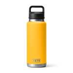 Yeti Gourde Rambler 36 Oz Bottle Chug Alpine Yellow Présentation