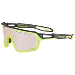 Cebe Lunettes de soleil S'Track Vision Lime Pro Zone Vario Rose Cat.1-3 Silver Présentation