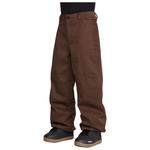 Volcom Pantalon Ski Snow Billow Brown Denim Présentation