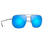 Maui Jim Lunettes de soleil Shark's Cove Gris Colombe Blue Hawaii MauiBrilliant Présentation