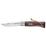 Opinel Couteaux (couverts) N°08 Baroudeur Noir Brun Présentation