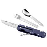 TB Outdoor Couteaux (couverts) Bivouac Set Marine Nationale Bleu Présentation