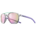 Julbo Lunettes de soleil Slack Translucide Brillant Cristal Violet Spectron 3 Présentation