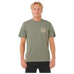 Rip Curl Tee-shirt Surf Trip Tee Shirt Cactus Green Présentation
